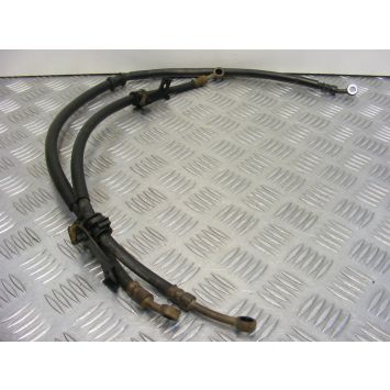 Yamaha XJ6 F Diversion Brake Hoses Front Non ABS 2010 to 2016 XJ6F A763