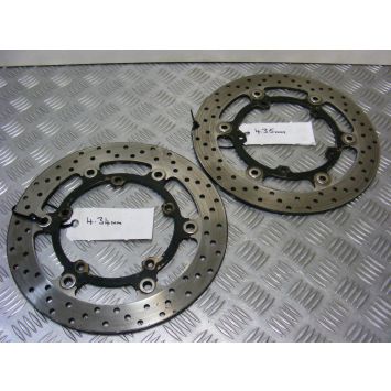 Yamaha MT 09 Tracer Brake Discs Front 2015 2016 2017 A682