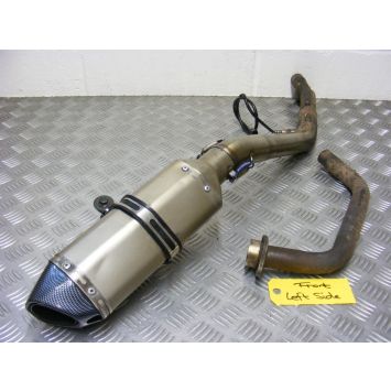 Yamaha YZF R3 Exhaust System Missing Pipe 2015 to 2018 A683