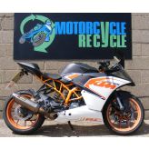 KTM RC 125 Radiator with Fan 2014 2015 2016 RC125 Euro 3 A840