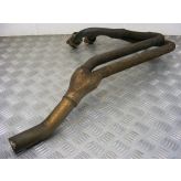 Honda ST 1100 Pan European Downpipes Motad Stainless 1996 to 2001 A829