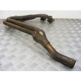 Honda ST 1100 Pan European Downpipes Motad Stainless 1996 to 2001 A829