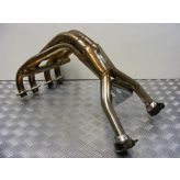 Kawasaki ZZR 600 Exhaust Downpipes Stainless 1993 to 2006 ZZR600 ZX600E A832